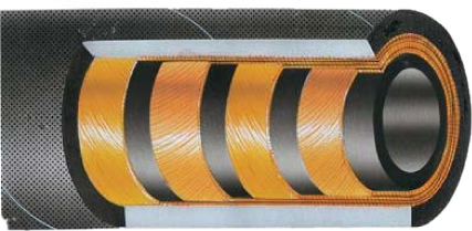 SEL POWERSTREAM R9 4SP TS EN 856 - Spiral Çelik Telli 1/2" 12.7 mm 50 metre