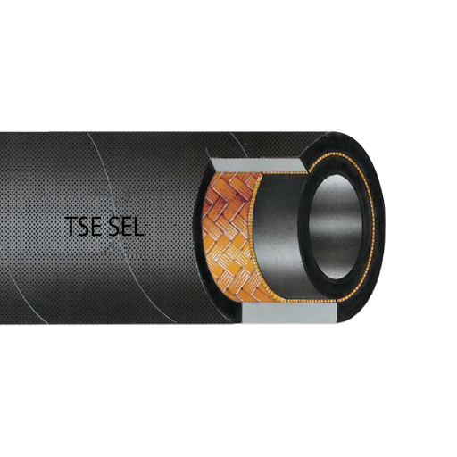 SEL FORCESTREAM R1AT/1SN SAE 100 R1 AT/DIN - TS EN 853 1SN  3/8" 10 mm 1 metre